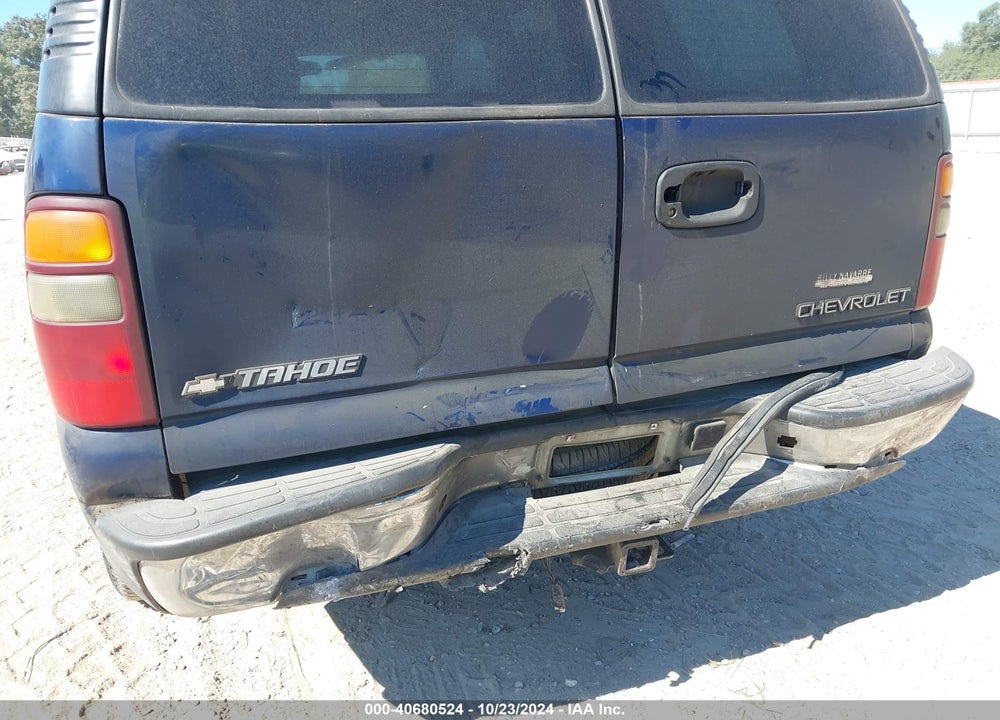 2002 CHEVROLET TAHOE LS VIN: 1GNEC13Z22R287991