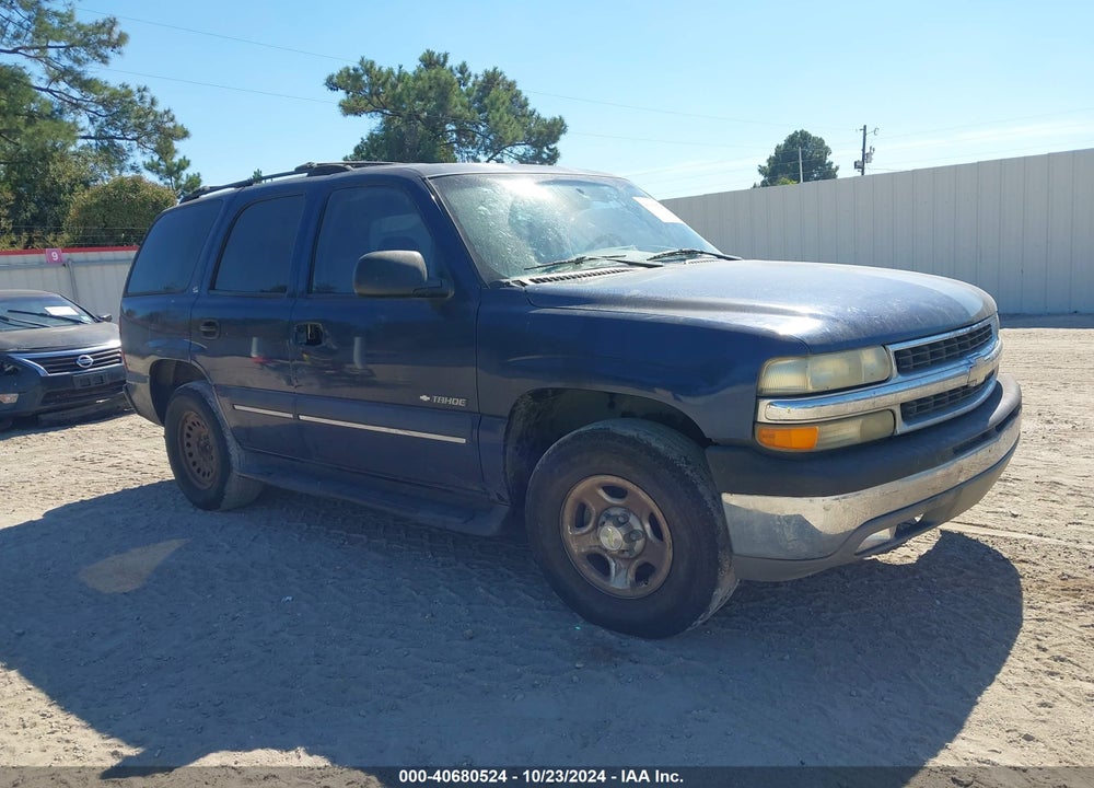 2002 CHEVROLET TAHOE LS VIN: 1GNEC13Z22R287991