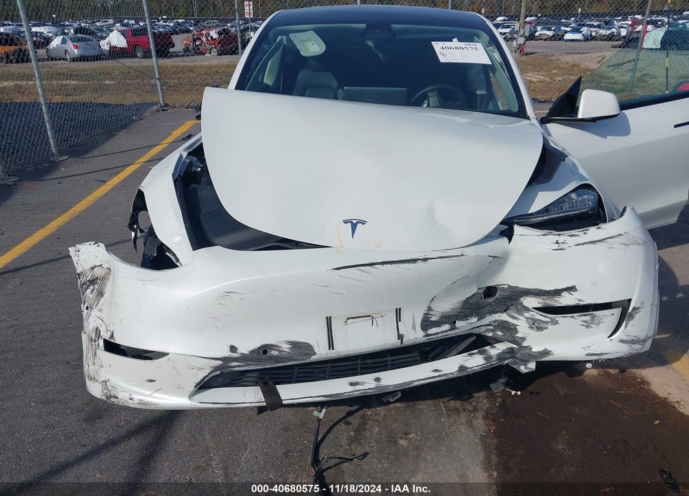 2021 TESLA MODEL Y LONG RANGE DUAL MOTOR ALL-WHEEL DRIVE VIN: 5YJYGDEE1MF106202
