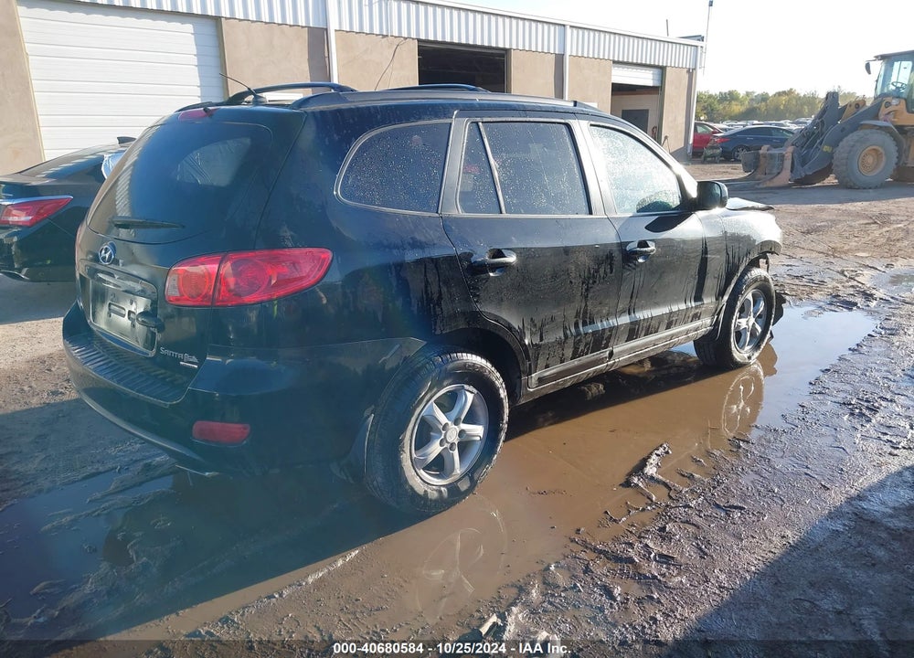 2007 HYUNDAI SANTA FE GLS VIN: KM8SG73D57U100671