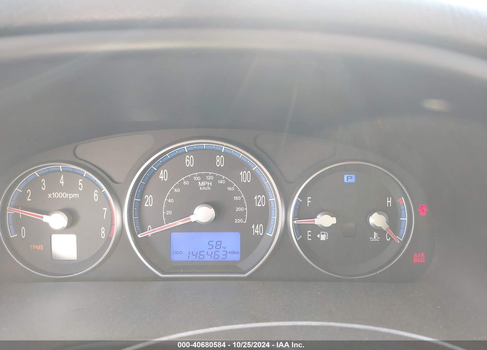 2007 HYUNDAI SANTA FE GLS VIN: KM8SG73D57U100671