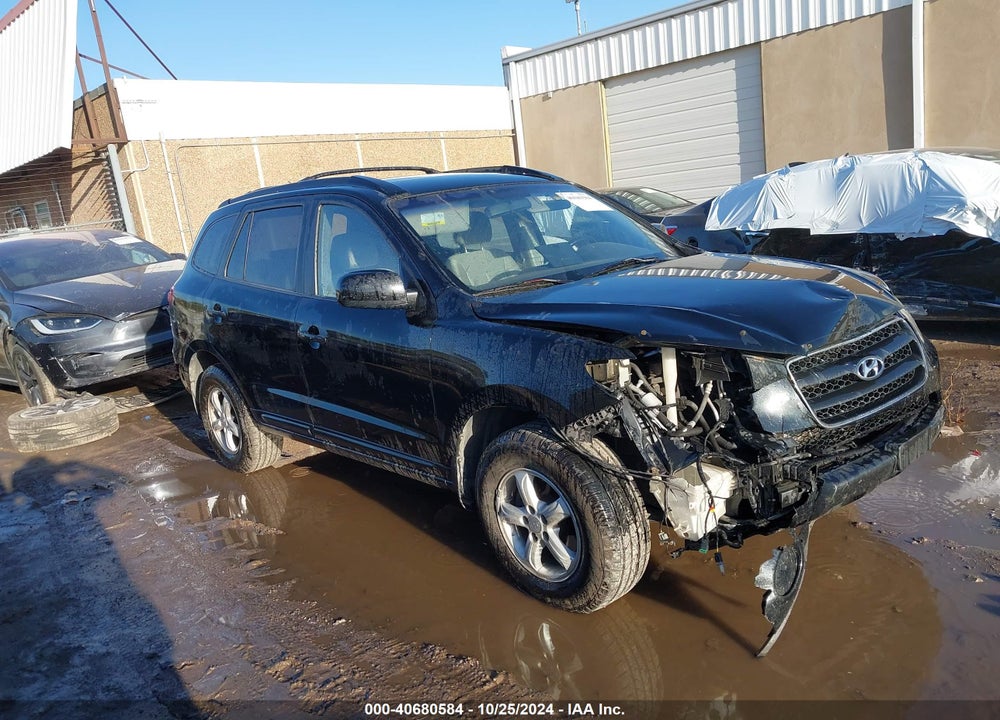 2007 HYUNDAI SANTA FE GLS VIN: KM8SG73D57U100671