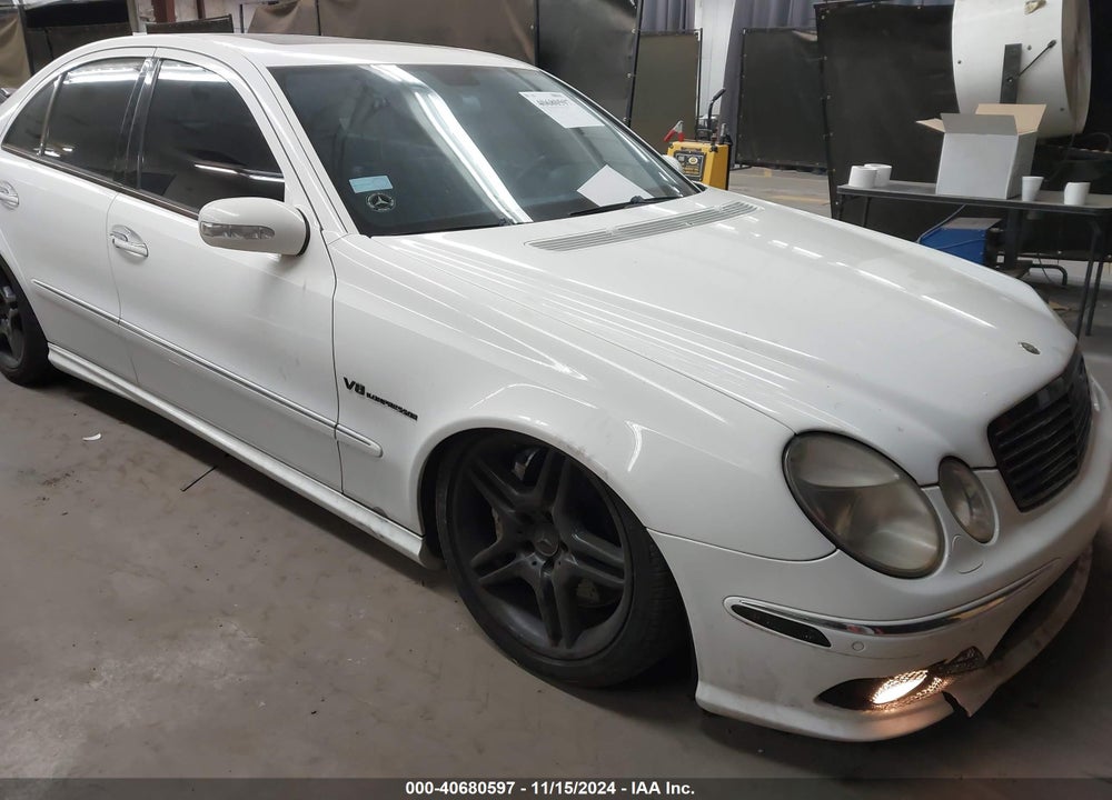 2005 MERCEDES-BENZ E 55 AMG VIN: WDBUF76J75A627884