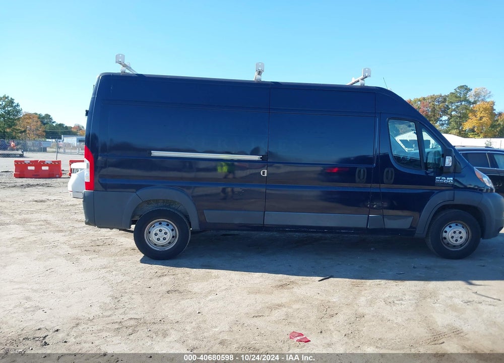 2017 RAM PROMASTER 2500 HIGH ROOF 159 WB VIN: 3C6TRVDGXHE537914