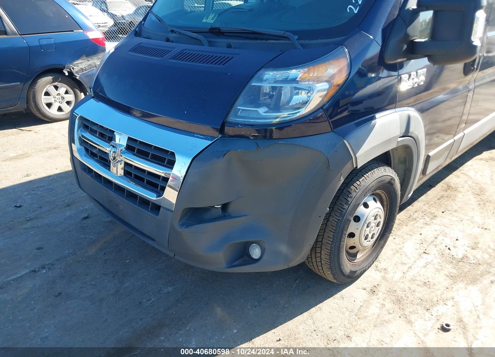 2017 RAM PROMASTER 2500 HIGH ROOF 159 WB VIN: 3C6TRVDGXHE537914