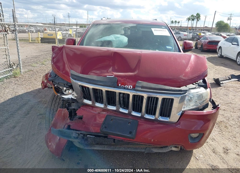 2012 JEEP GRAND CHEROKEE LAREDO VIN: 1C4RJEAG5CC116360