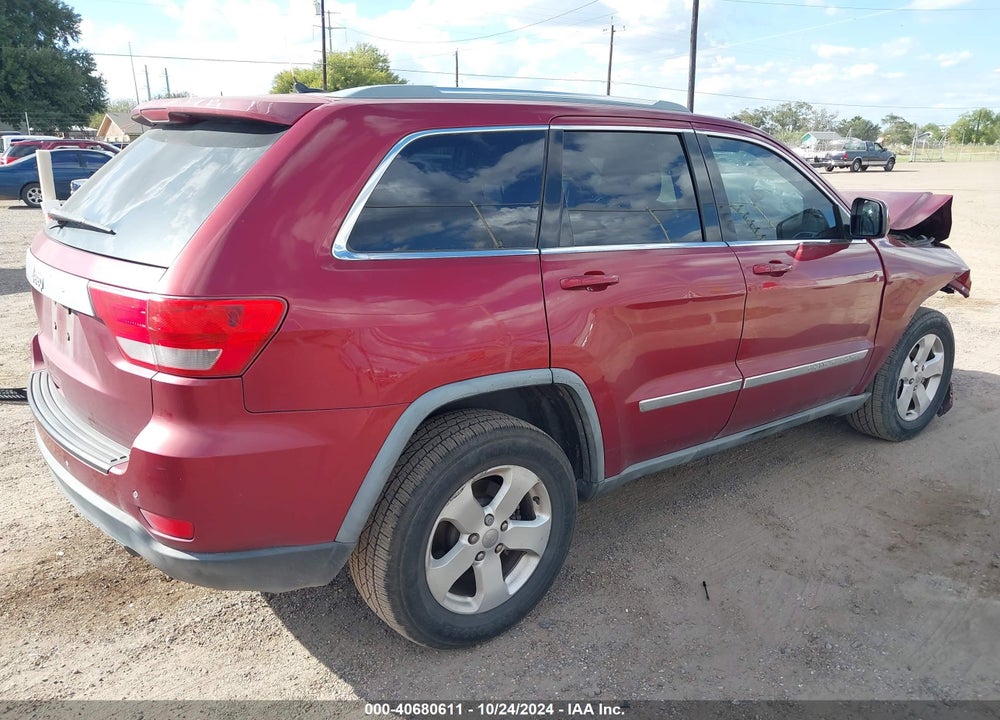 2012 JEEP GRAND CHEROKEE LAREDO VIN: 1C4RJEAG5CC116360