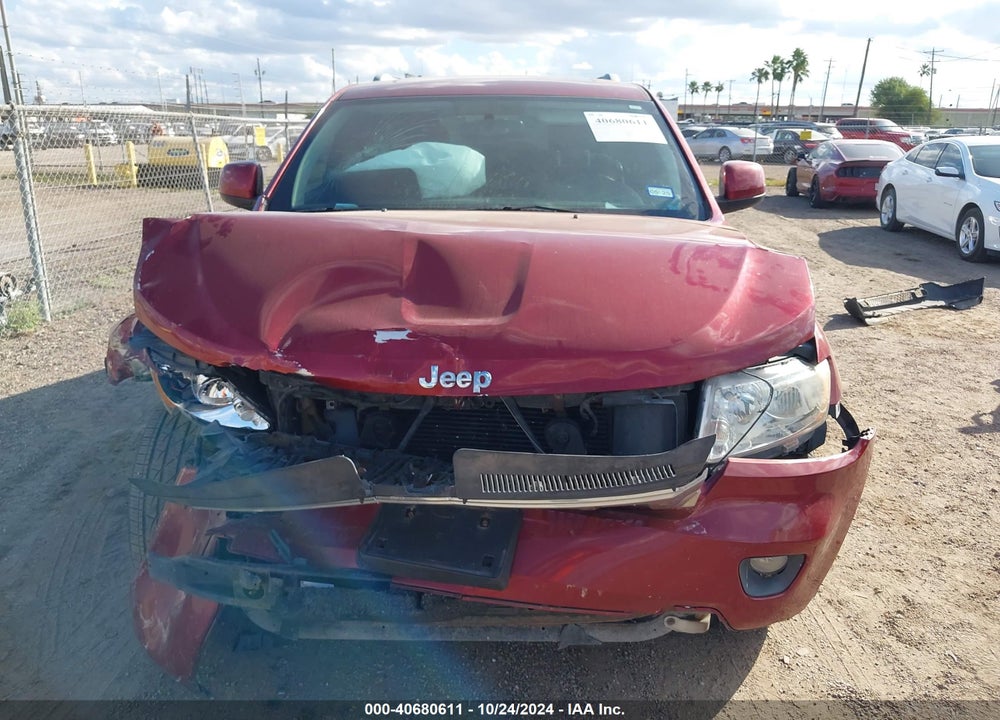 2012 JEEP GRAND CHEROKEE LAREDO VIN: 1C4RJEAG5CC116360