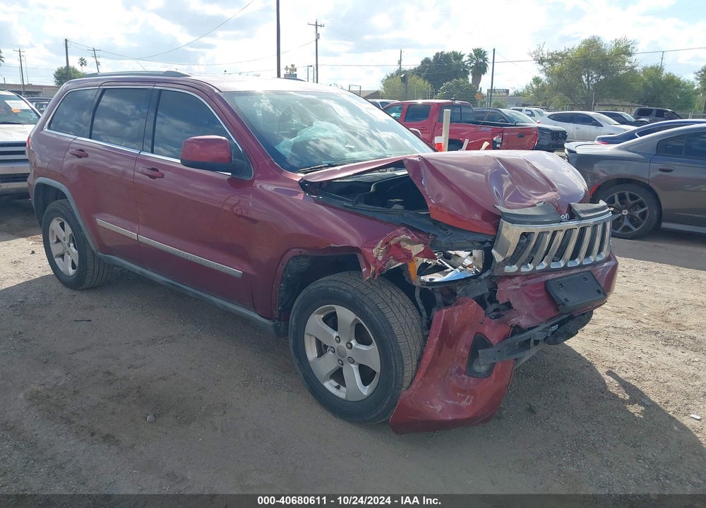 2012 JEEP GRAND CHEROKEE LAREDO VIN: 1C4RJEAG5CC116360