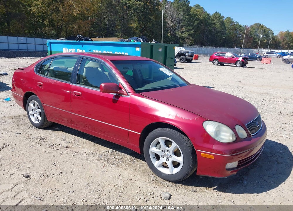 2001 LEXUS GS 300 VIN: JT8BD69S710116770