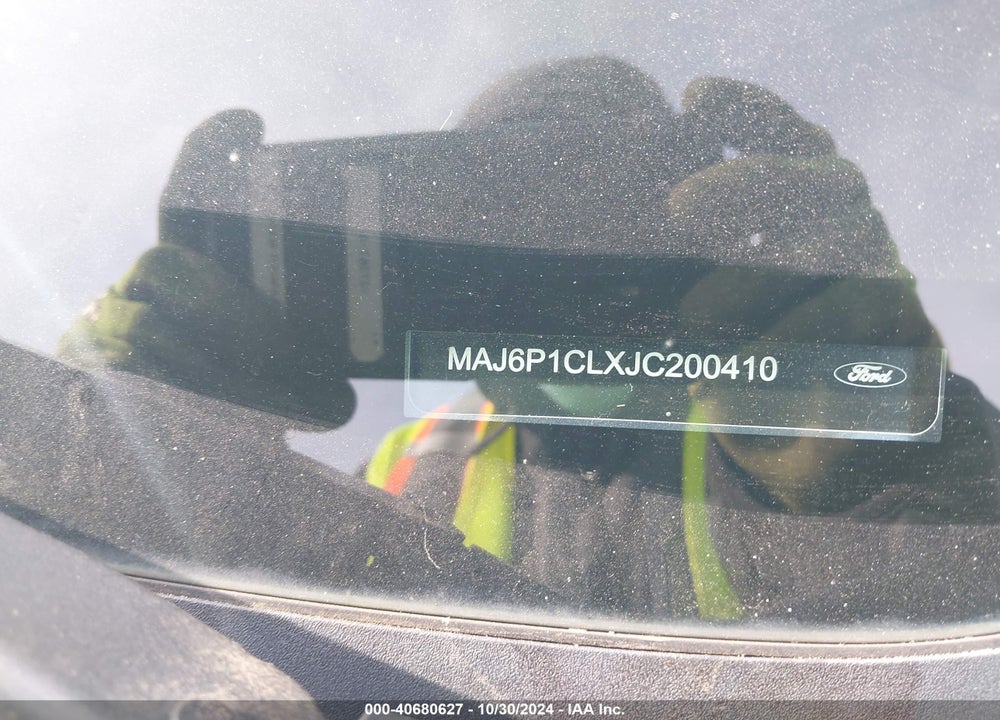 2018 FORD ECOSPORT SES VIN: MAJ6P1CLXJC200410
