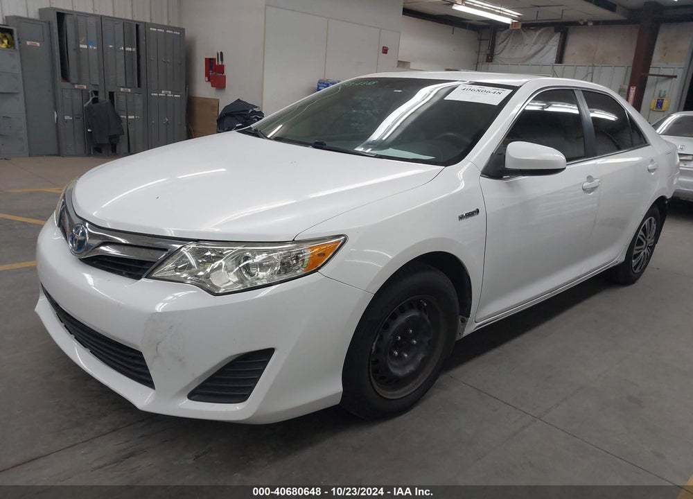 2012 TOYOTA CAMRY HYBRID LE VIN: 4T1BD1FK5CU042930