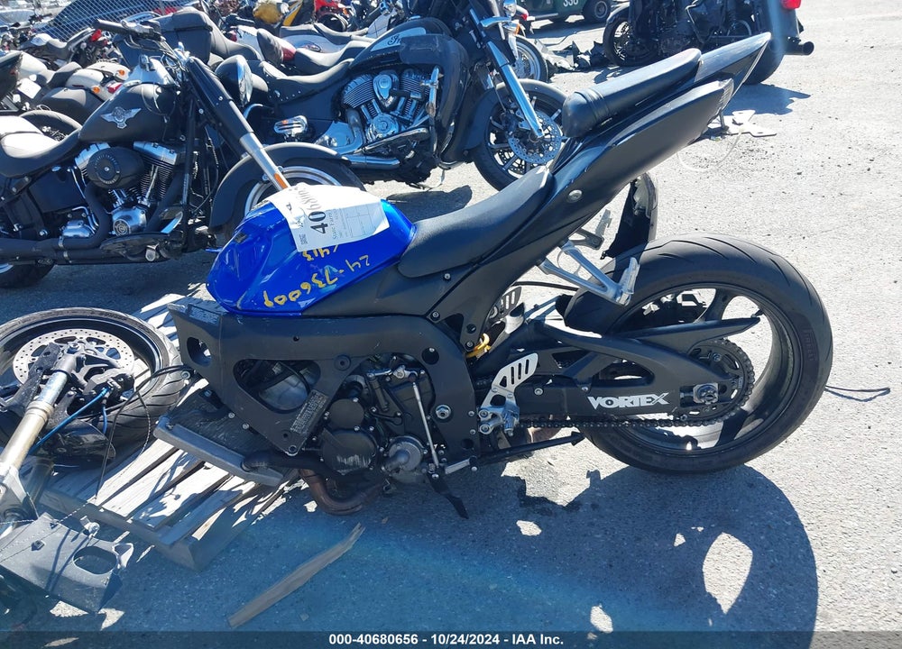 2007 SUZUKI GSX-R600 VIN: JS1GN7DA472116810