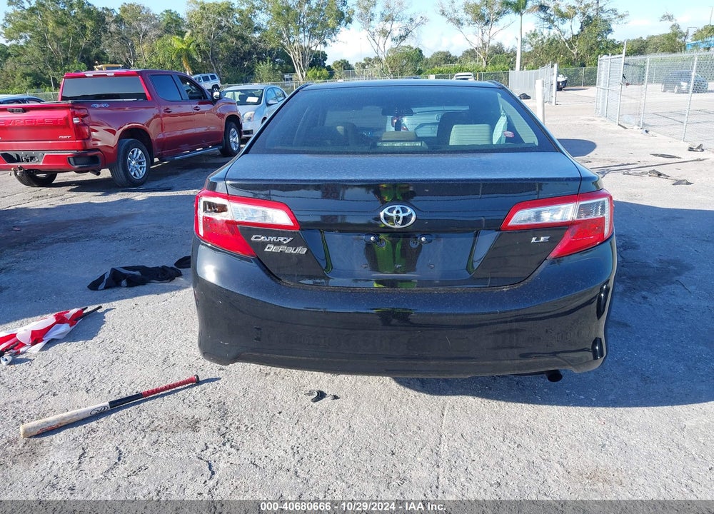 2014 TOYOTA CAMRY LE VIN: 4T4BF1FK6ER408820