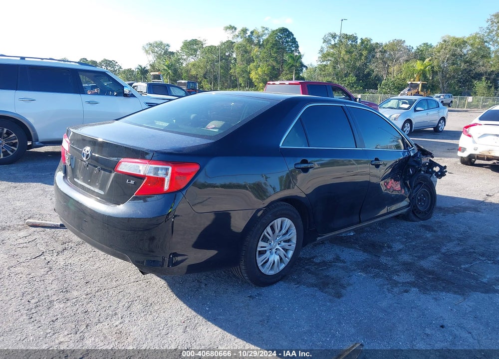 2014 TOYOTA CAMRY LE VIN: 4T4BF1FK6ER408820