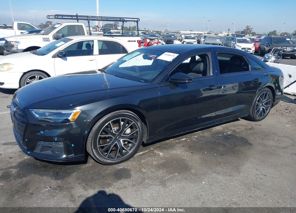 2020 AUDI A8 L 55 TFSI QUATTRO TIPTRONIC VIN: WAU8DAF80LN012874
