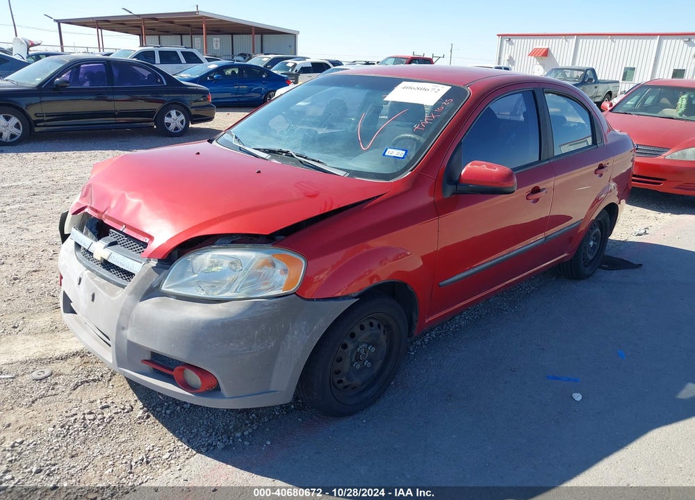 2010 CHEVROLET AVEO LT VIN: KL1TG5DE3AB045460
