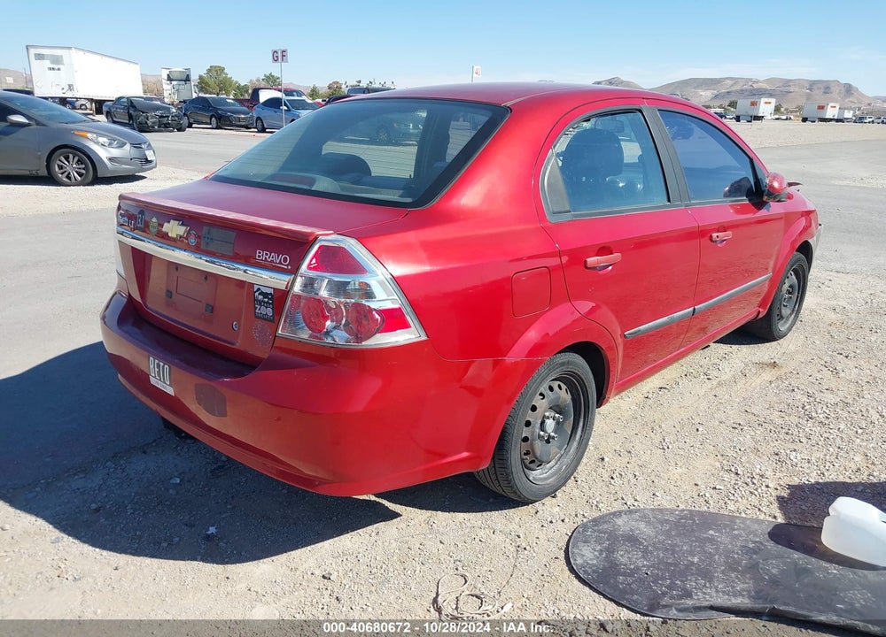 2010 CHEVROLET AVEO LT VIN: KL1TG5DE3AB045460
