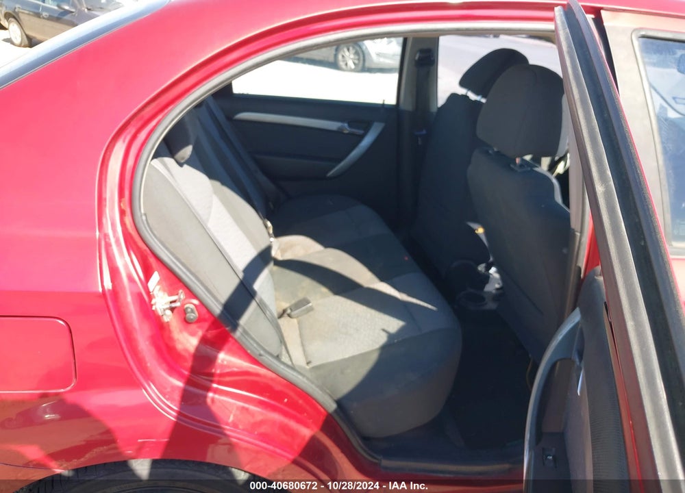 2010 CHEVROLET AVEO LT VIN: KL1TG5DE3AB045460