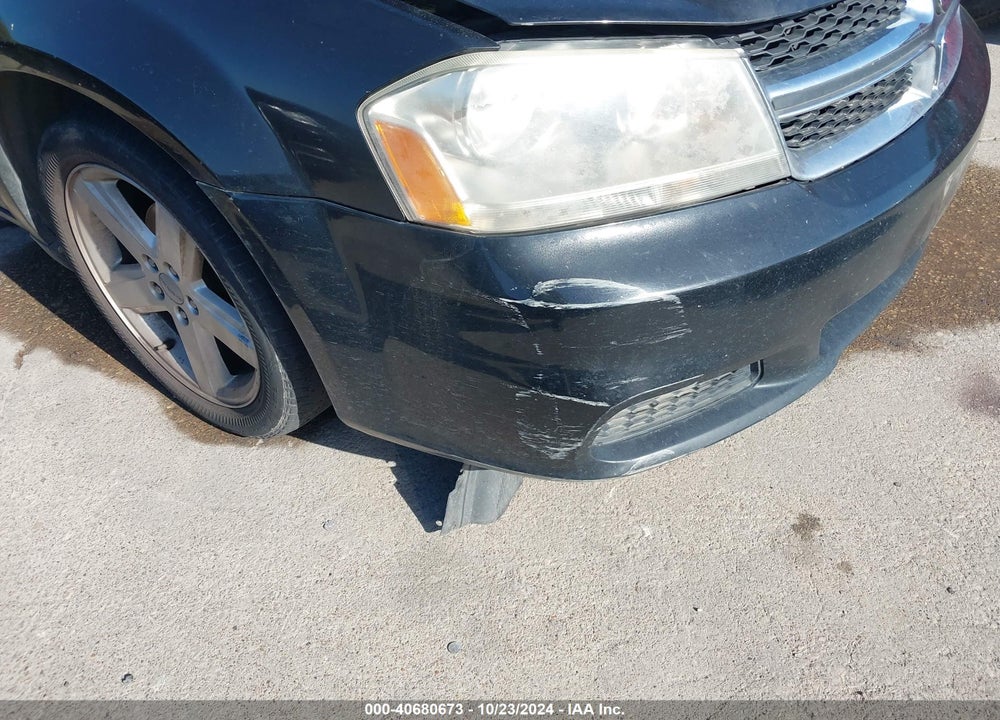 2013 DODGE AVENGER SE VIN: 1C3CDZAB6DN712354