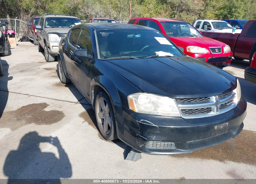 2013 DODGE AVENGER SE VIN: 1C3CDZAB6DN712354