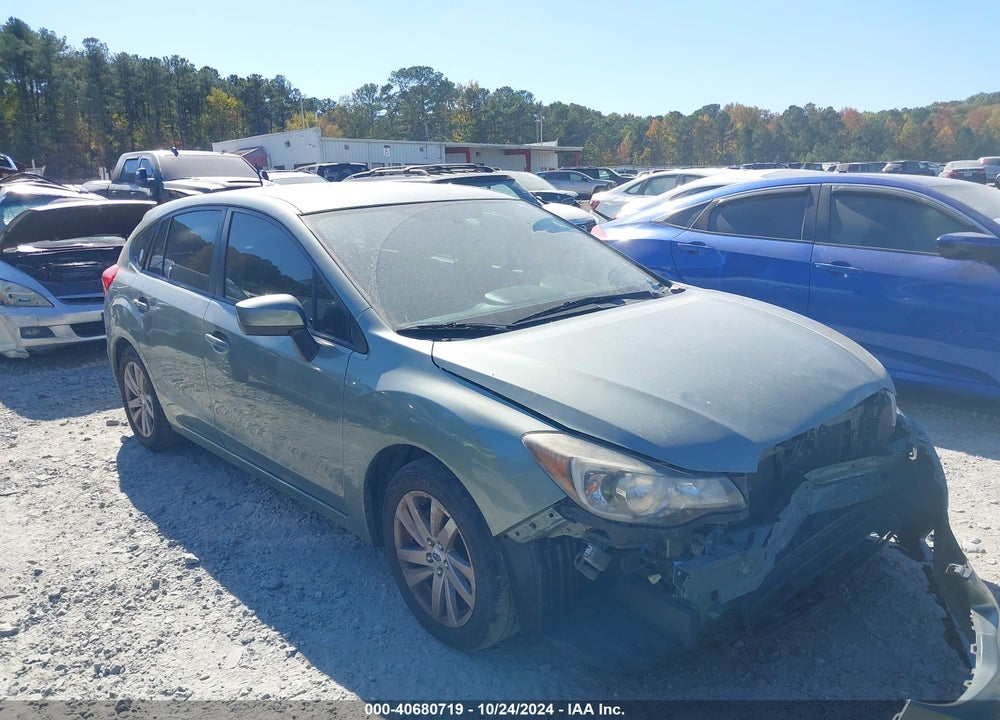 2016 SUBARU IMPREZA 2.0I PREMIUM VIN: JF1GPAB65GH213075