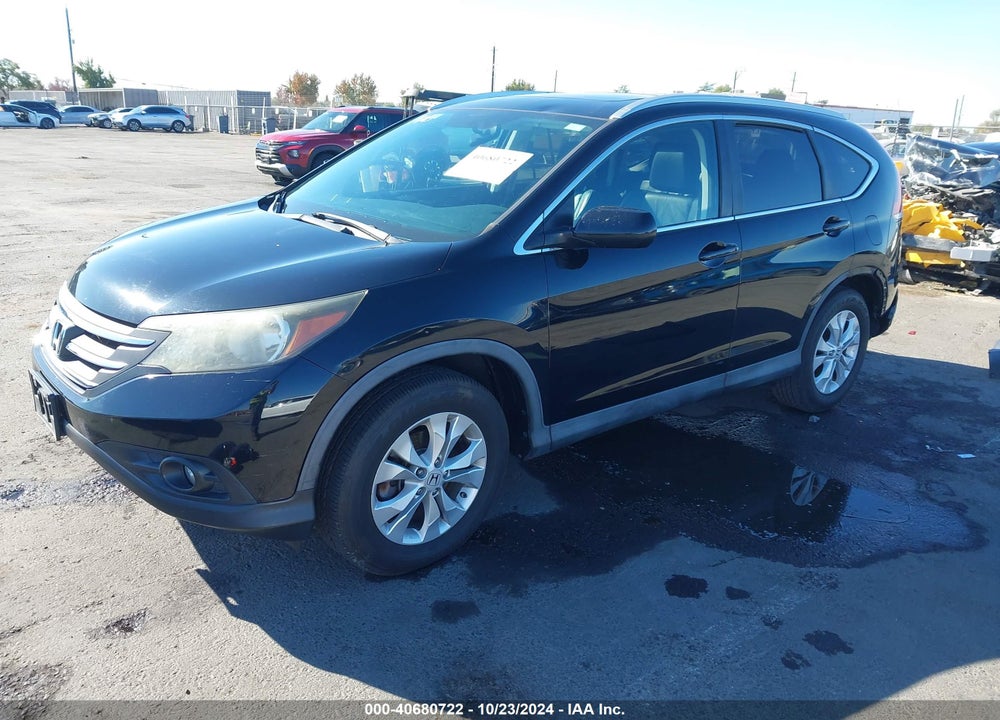 2013 HONDA CR-V EX-L VIN: 5J6RM3H74DL033676