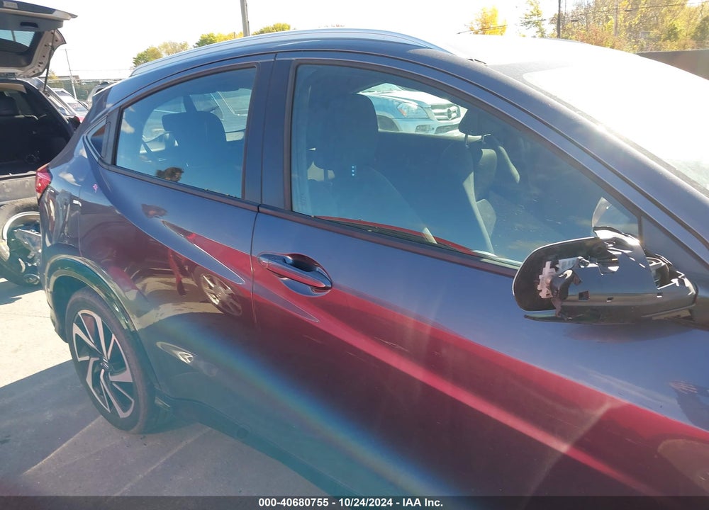 2019 HONDA HR-V SPORT VIN: 3CZRU5H16KG711653
