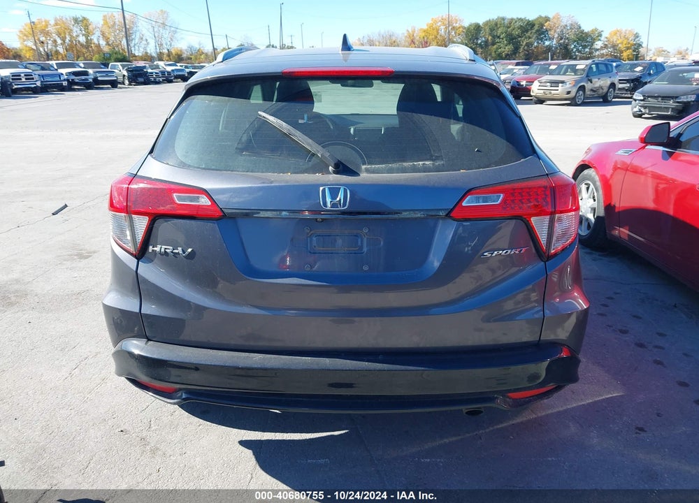 2019 HONDA HR-V SPORT VIN: 3CZRU5H16KG711653