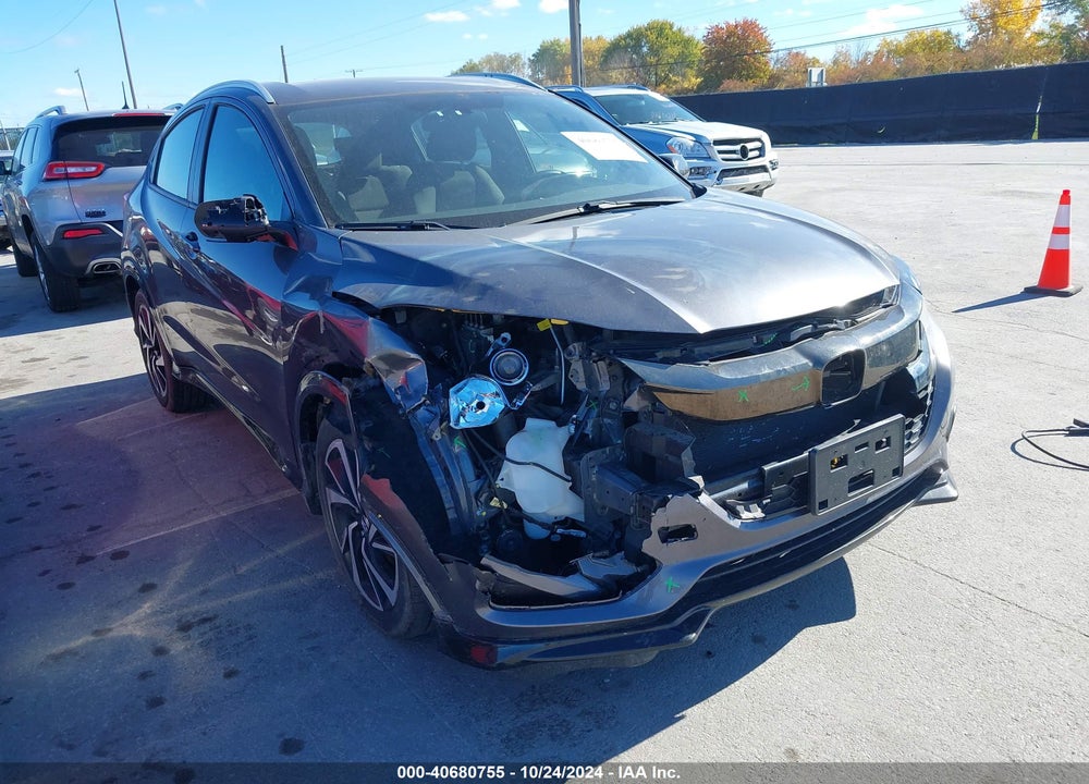 2019 HONDA HR-V SPORT VIN: 3CZRU5H16KG711653