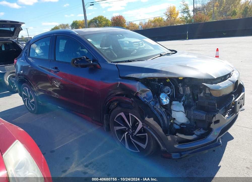 2019 HONDA HR-V SPORT VIN: 3CZRU5H16KG711653