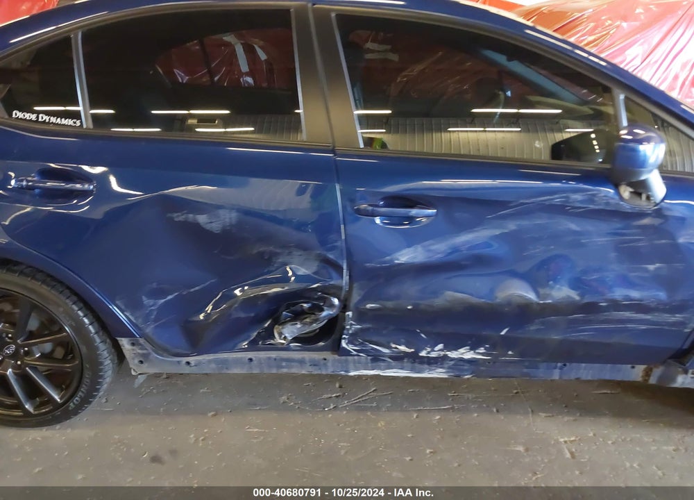 2015 SUBARU WRX VIN: JF1VA1A63F9835452