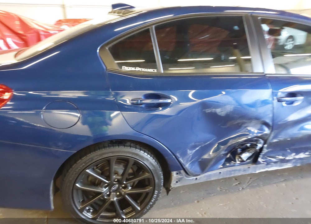 2015 SUBARU WRX VIN: JF1VA1A63F9835452