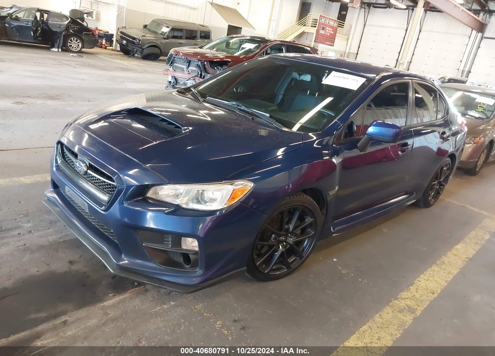 2015 SUBARU WRX VIN: JF1VA1A63F9835452
