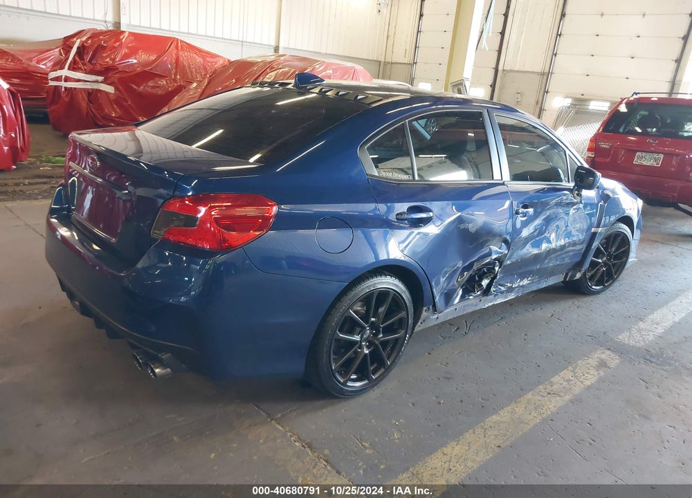 2015 SUBARU WRX VIN: JF1VA1A63F9835452