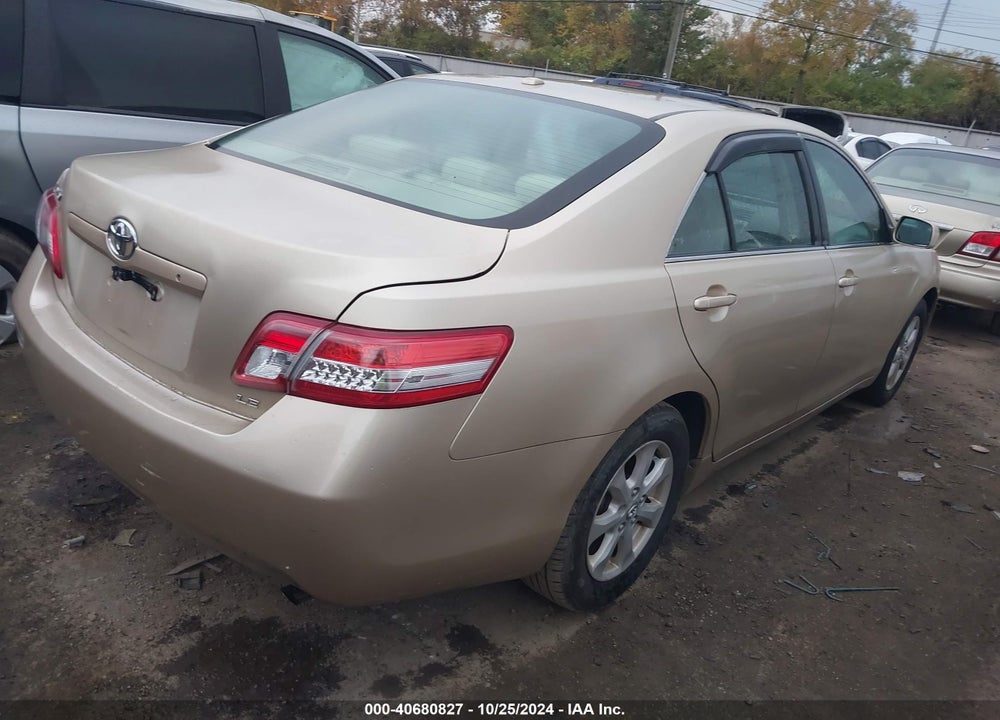 2010 TOYOTA CAMRY LE VIN: 4T4BF3EK5AR081284