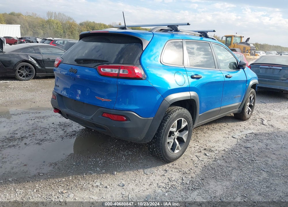 2018 JEEP CHEROKEE TRAILHAWK 4X4 VIN: 1C4PJMBB4JD559336