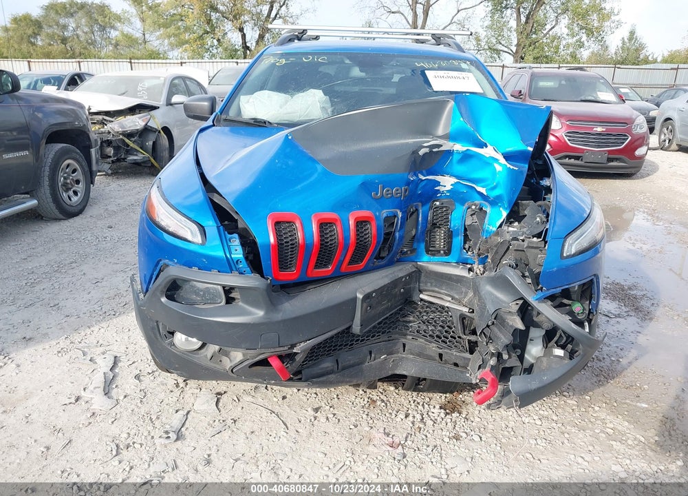 2018 JEEP CHEROKEE TRAILHAWK 4X4 VIN: 1C4PJMBB4JD559336