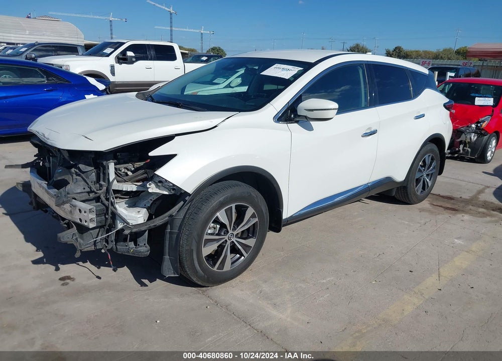 2020 NISSAN MURANO S FWD VIN: 5N1AZ2AJ3LN129558