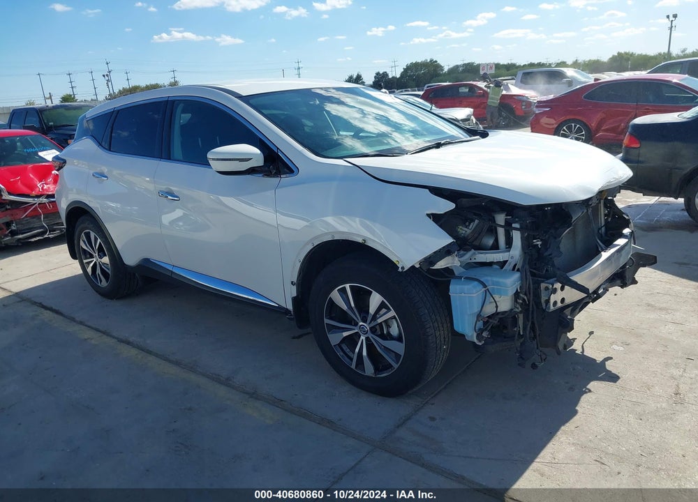 2020 NISSAN MURANO S FWD VIN: 5N1AZ2AJ3LN129558