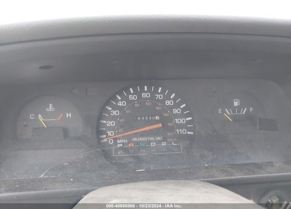 1989 TOYOTA PICKUP 1/2 TON SHT WHEELBASE DLX VIN: JT4RN81P0K5033220