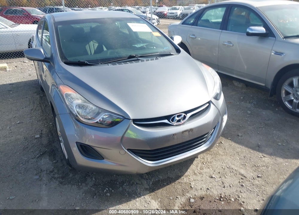 2011 HYUNDAI ELANTRA GLS (ULSAN PLANT) VIN: KMHDH4AE4BU098002