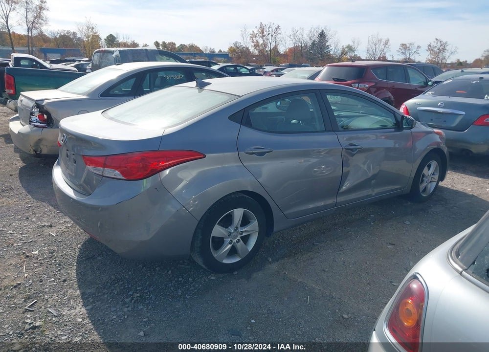 2011 HYUNDAI ELANTRA GLS (ULSAN PLANT) VIN: KMHDH4AE4BU098002