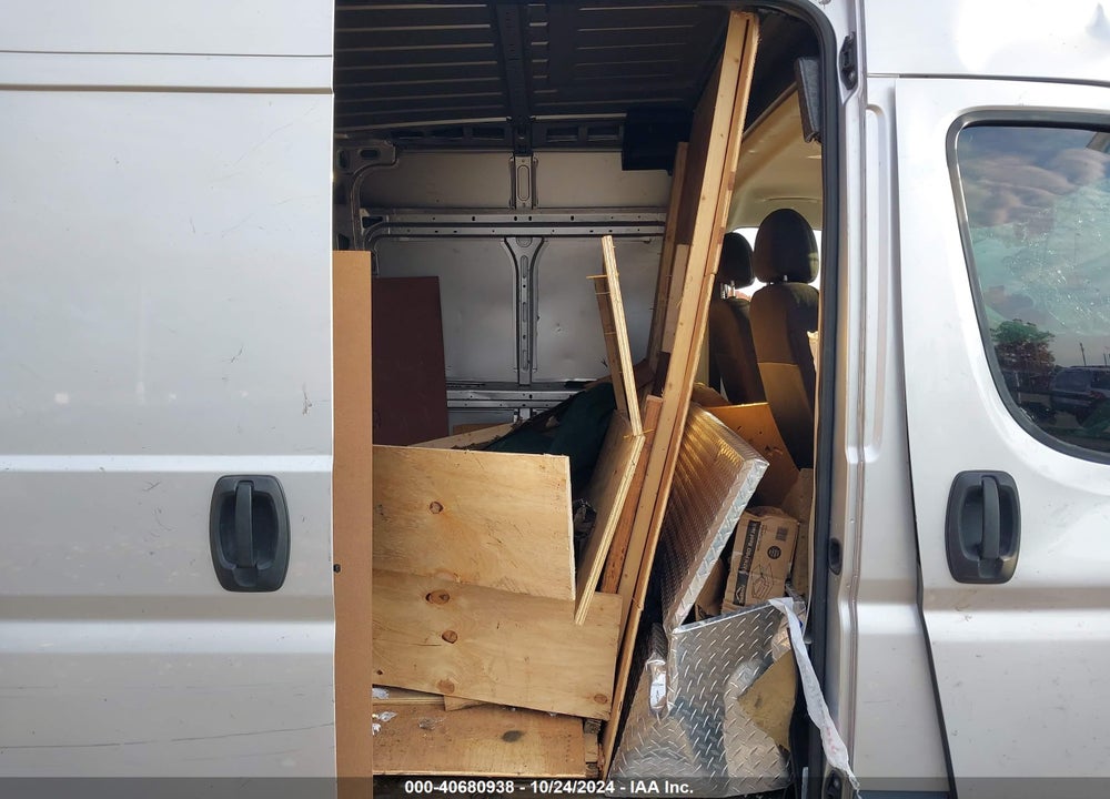 2019 RAM PROMASTER 2500 HIGH ROOF 159 WB VIN: 3C6TRVDG6KE535665