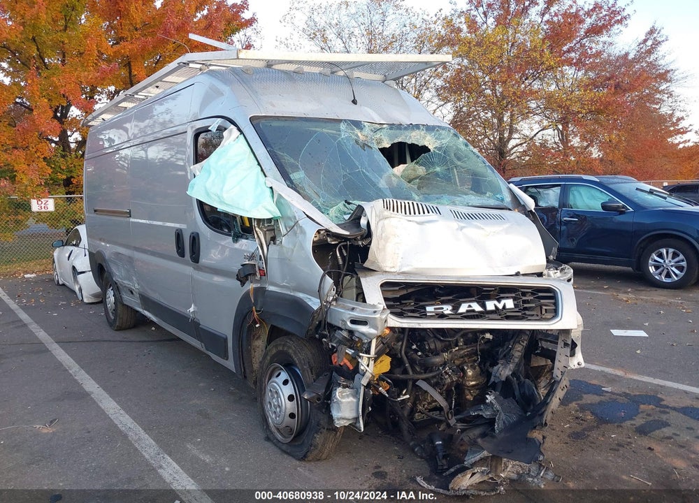 2019 RAM PROMASTER 2500 HIGH ROOF 159 WB VIN: 3C6TRVDG6KE535665