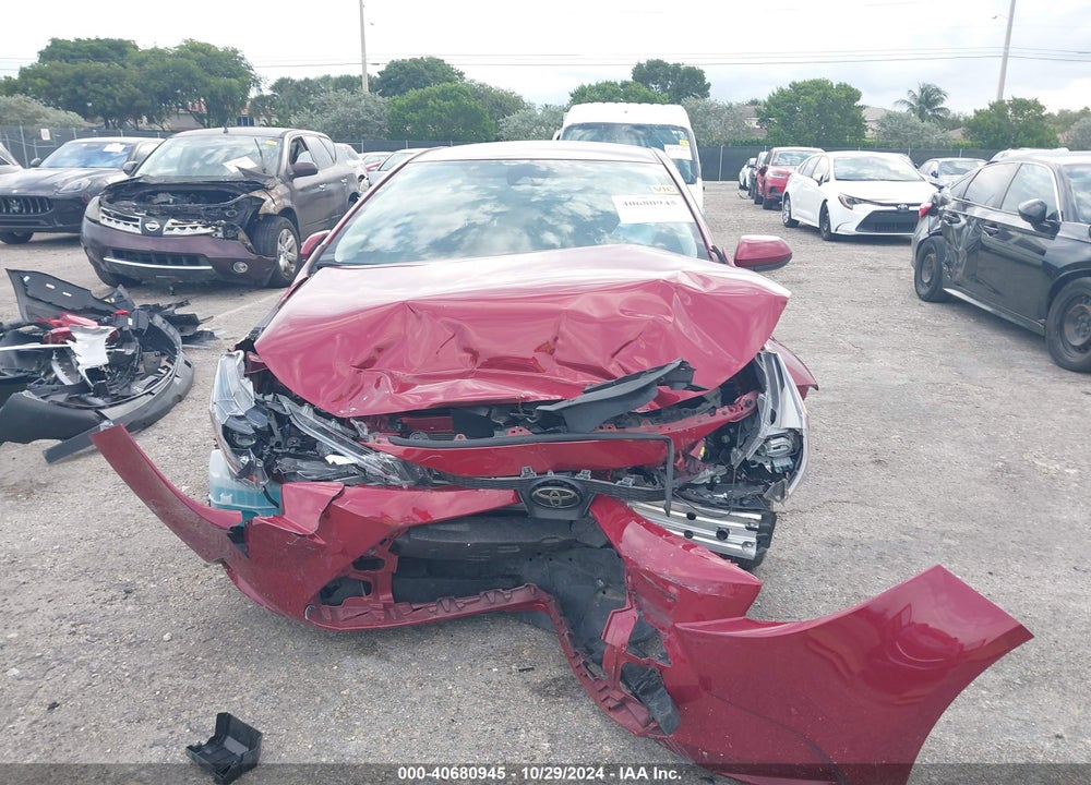 2022 TOYOTA COROLLA LE VIN: JTDEPMAE5NJ223297