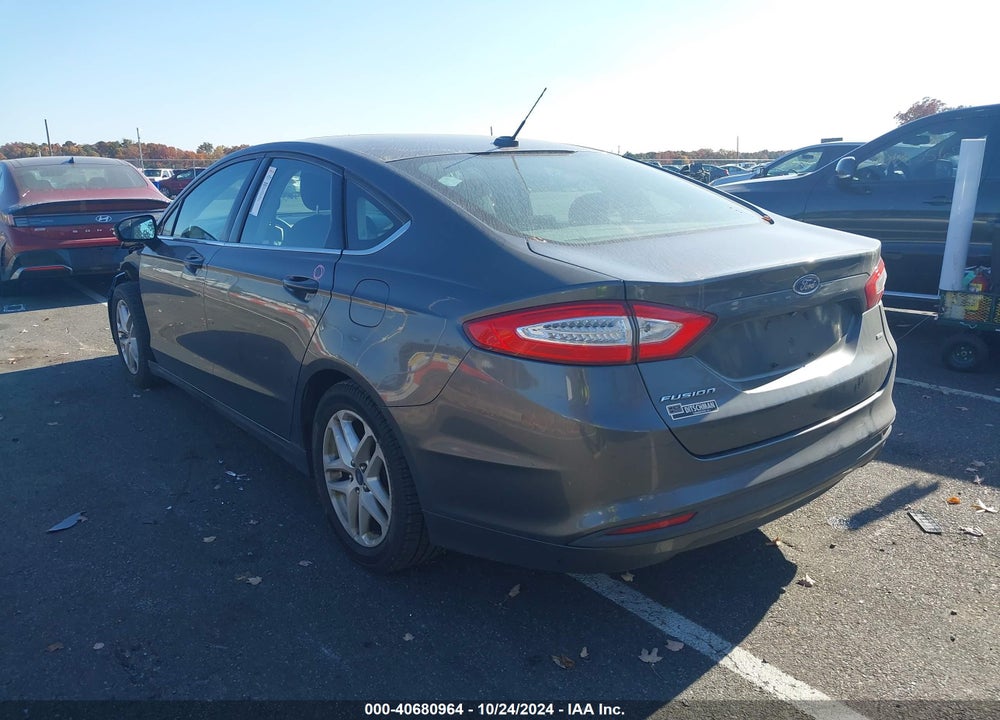 2015 FORD FUSION SE VIN: 3FA6P0H76FR273014