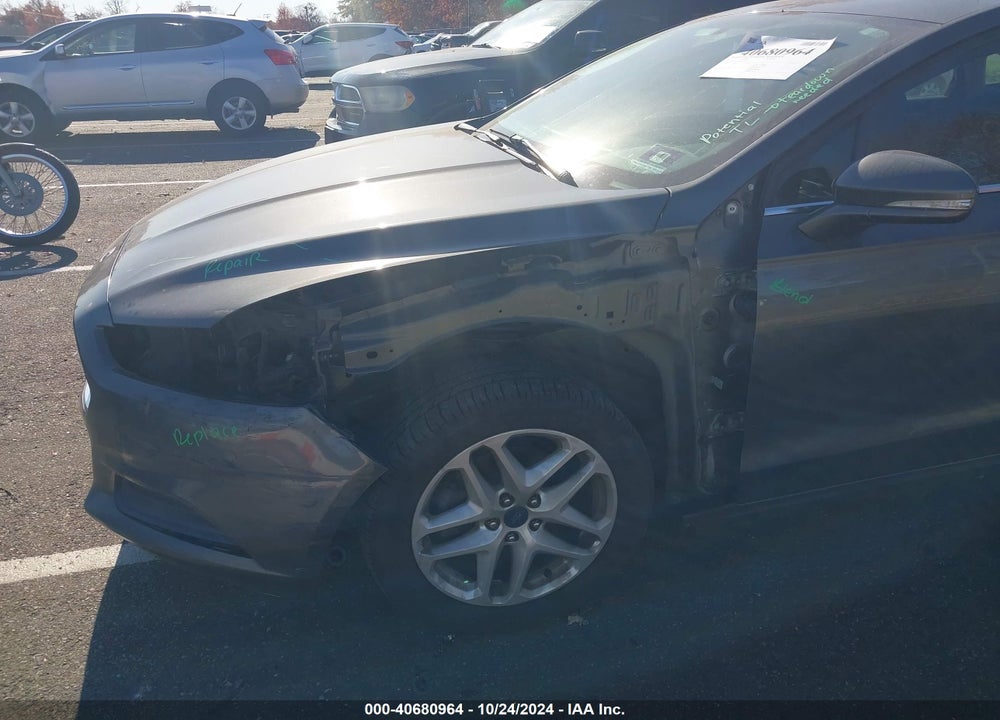 2015 FORD FUSION SE VIN: 3FA6P0H76FR273014