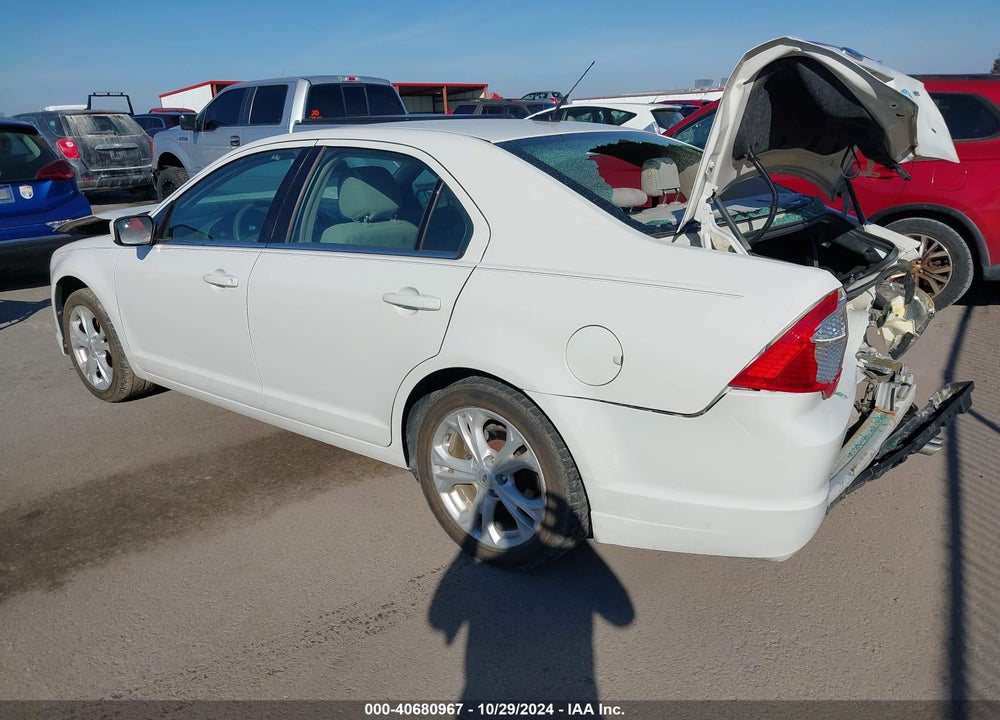 2012 FORD FUSION SE VIN: 3FAHP0HA7CR312984