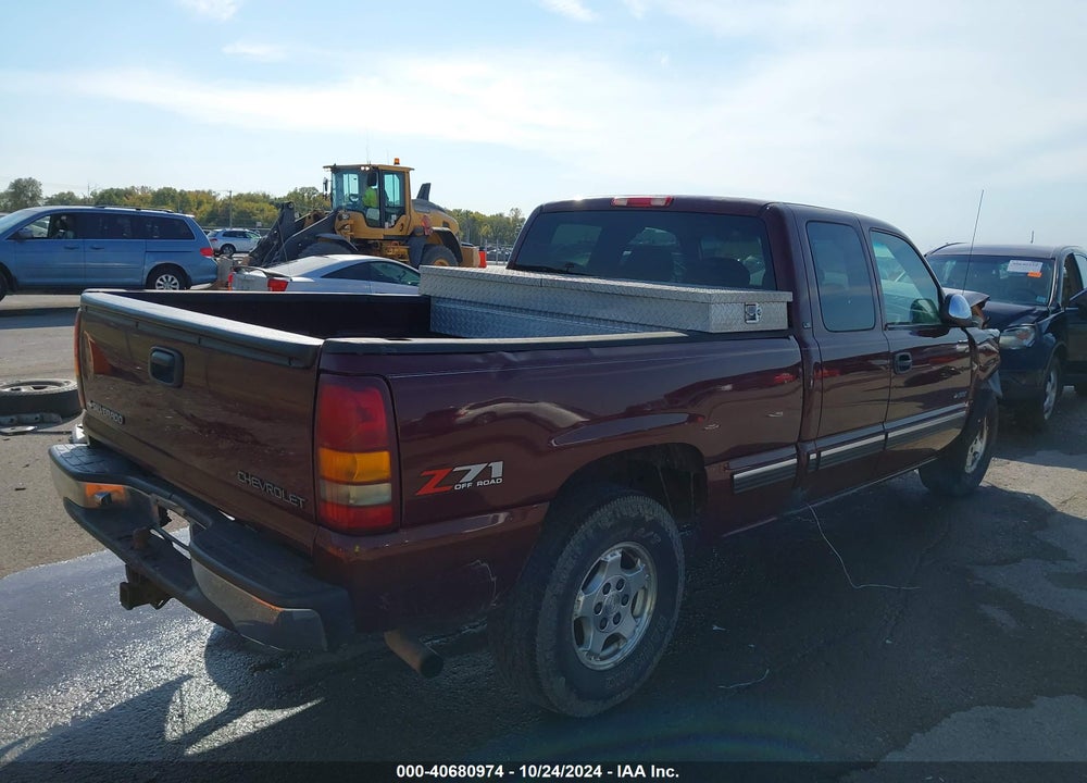 2002 CHEVROLET SILVERADO 1500 LS VIN: 1GCEK19T62E121804